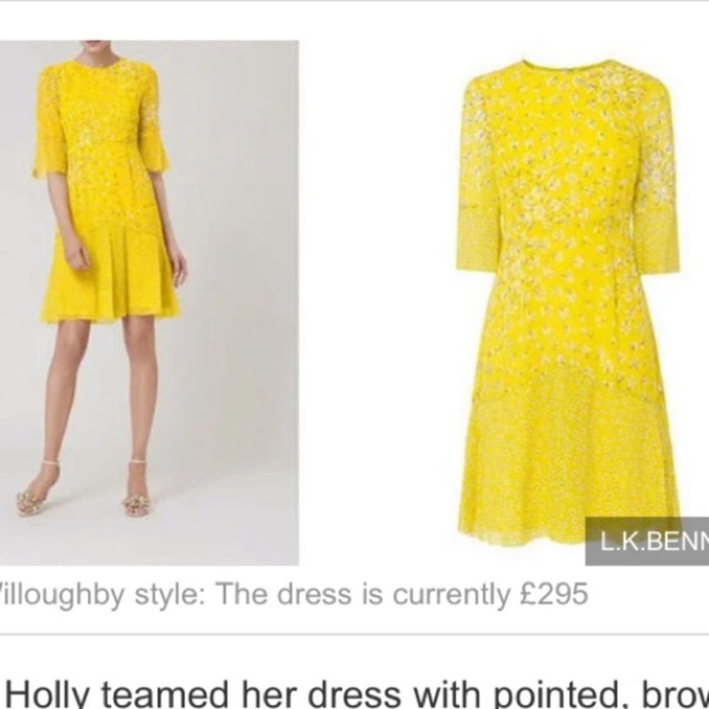 LK Bennett 100% Silk Dress 4